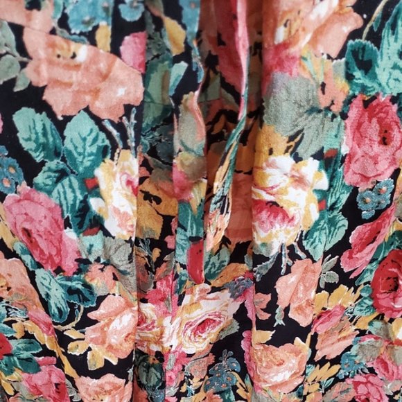 Vintage 90's grunge floral maxi dress - Picture 8 of 9